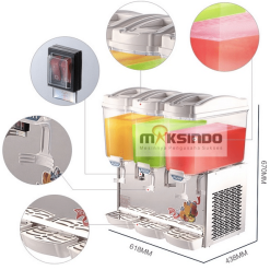 Alternative view of Mesin Juice Dispenser MKS-DSP17x3