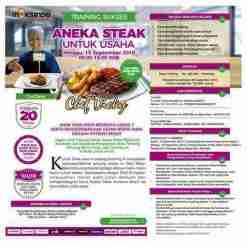 Training Sukses Aneka Steak Untuk Usaha, Minggu, 15 September 2019