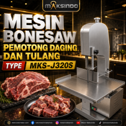 Mesin Bonesaw MKS-J320S (pemotong daging dan tulang)