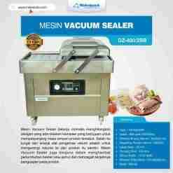 Mesin Vacuum Sealer (Double Camber) MSP-DZ400/2SB