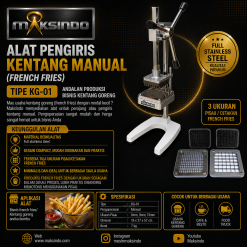 Alat Pengiris Kentang Manual (french fries) MKS-KG01