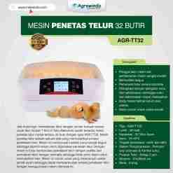 Mesin Penetas Telur 32 Butir AGR-TT32