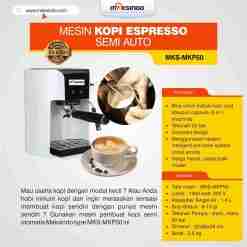 Mesin Kopi Espresso Semi Auto MKS-MKP50