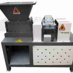 Alternative view of Mesin Shredder Penghancur Limbah Kaleng, Plastik, Kertas, Kayu Tipis, dan Limbah Organik Serbaguna Maksindo MKS-CP30B