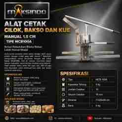 Alat Cetak Cilok, Bakso dan Kue Manual