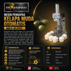 Mesin Pengupas Kelapa Muda Otomatis MKS-KLP03
