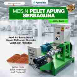Mesin Pelet Apung Serbaguna AGR-LPA50 Elektrik (10 Cetakan)