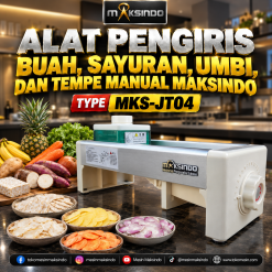 Alat Pengiris Buah, Sayuran, Umbi, dan Tempe Manual Maksindo MKS-JT04